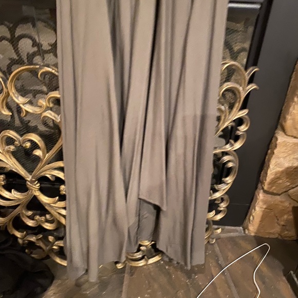 Love stitch long olive bohemian maxi dress - Picture 6 of 7